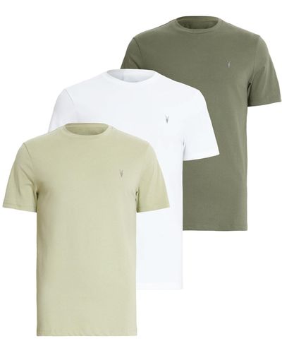 AllSaints T-shirt 'brace' - Grün