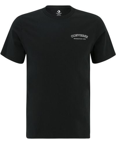 Converse T-shirt 'go-to' - Schwarz