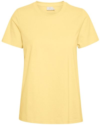 Kaffe T-shirt 'marin' - Gelb