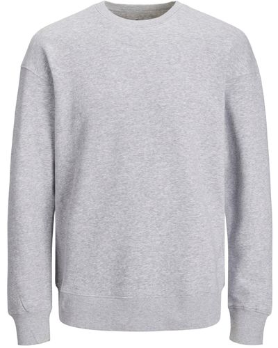 Jack & Jones Sweatshirt Bradley (1-tlg) - Grau