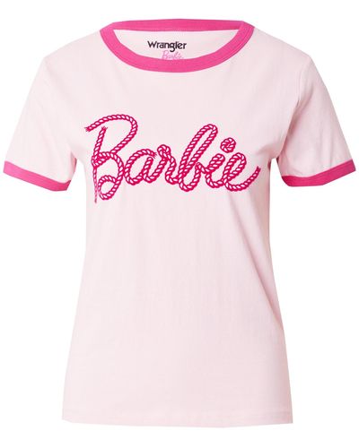 Wrangler T-shirt 'barbie' - Pink