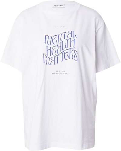 Oh April T-shirt - Weiß