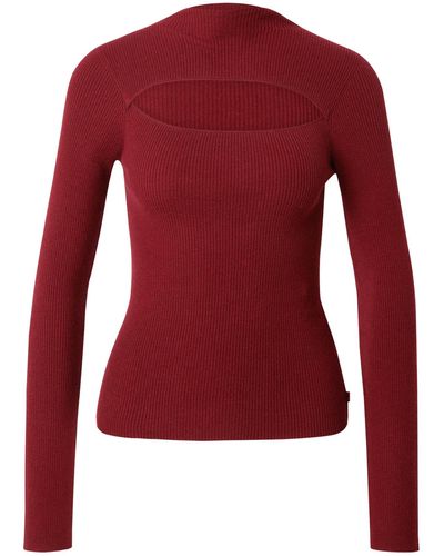 Levi's Pullover 'matrix sweater' - Rot
