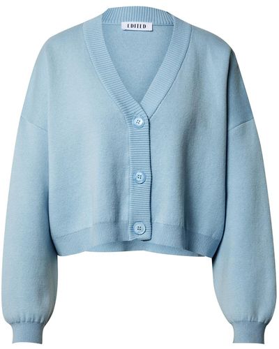 EDITED Strickjacke 'bailee' (grs) - Blau