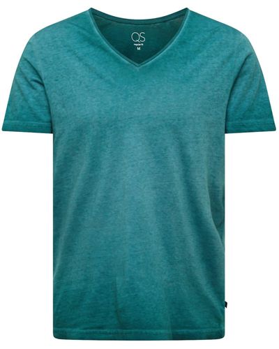 QS T-shirt - Grün