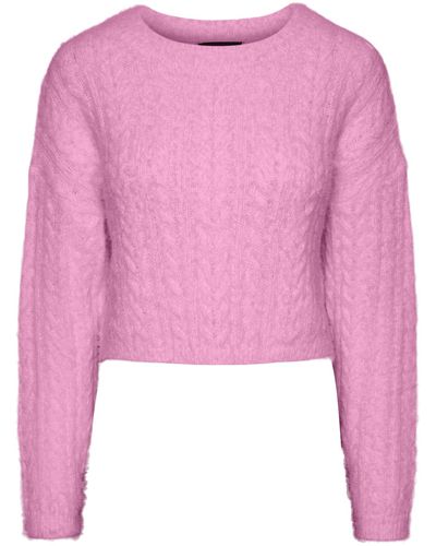 Pieces Pullover 'jo' - Pink