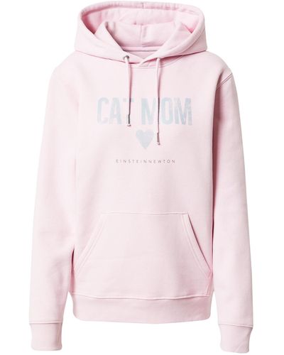 EINSTEIN & NEWTON Sweatshirt 'cat mom' - Pink