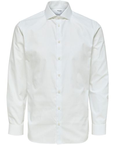 SELECTED Hemd 'ethan' - Weiß