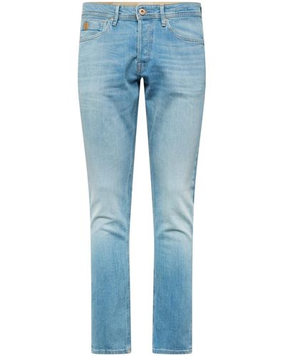 Jack & Jones Slim-fit-Jeans GLENN WARD (1-tlg) - Blau