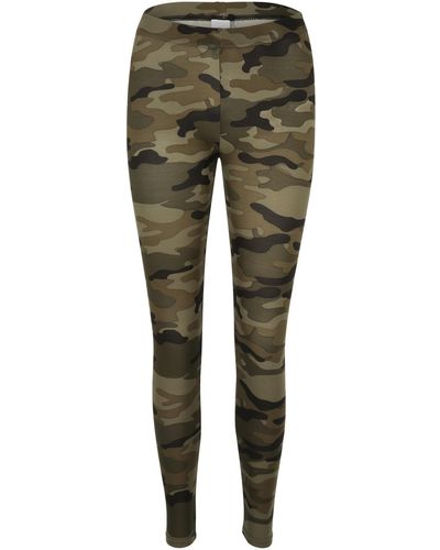 Urban Classics Camouflage-leggings - Grün