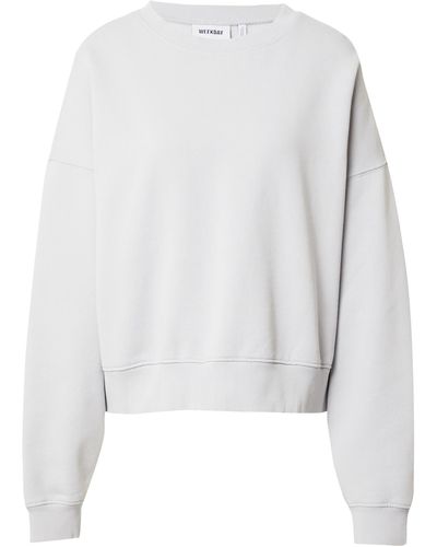 Weekday Sweatshirt - Weiß