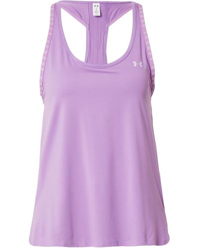 Under Armour Sporttop 'knockout' - Lila