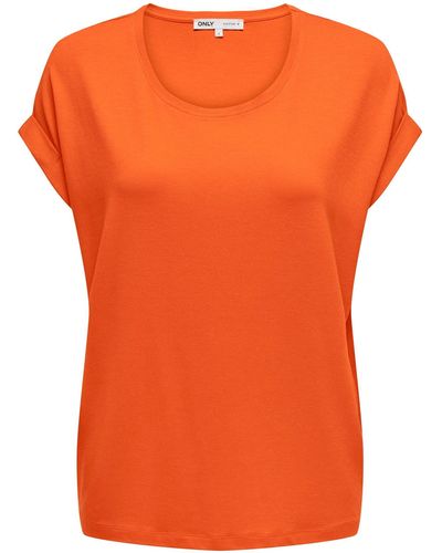ONLY T-shirt 'moster' - Orange
