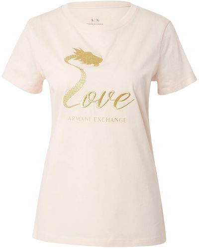 Armani Exchange T-shirt - Natur