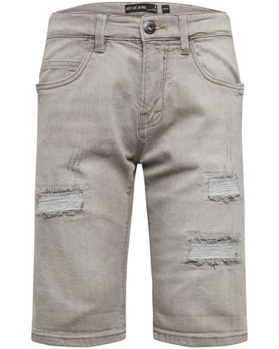 INDICODE Jeans 'kaden holes' - Grau