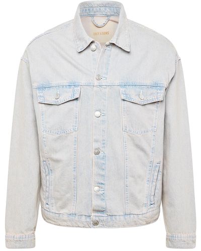 Only & Sons Jacke 'rick' - Weiß