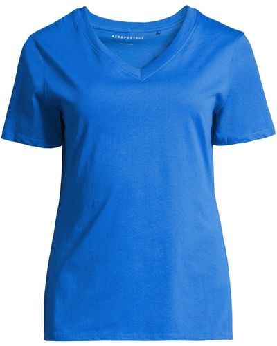 Aéropostale T-shirt 'rayspan' - Blau