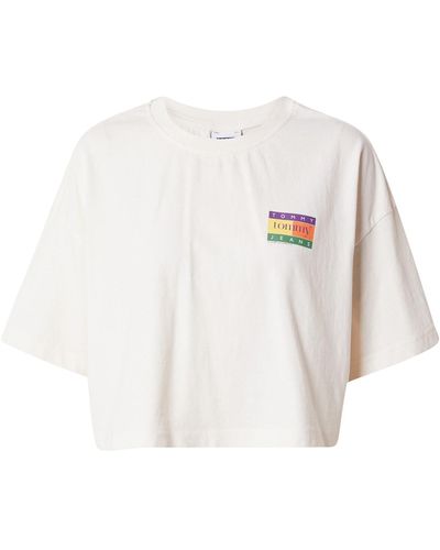 Tommy Hilfiger T-shirt 'summer flag' - Weiß