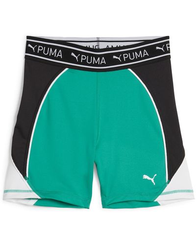 PUMA Shorts 'train strong 5' - Grün