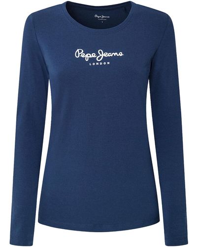 Pepe Jeans Shirt 'new verginia' - Blau