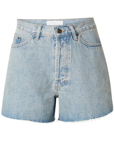 TOPSHOP Shorts - Blau
