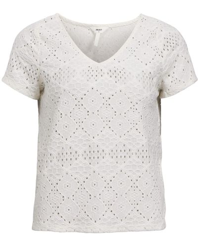 Object T-shirt 'feodora' - Weiß