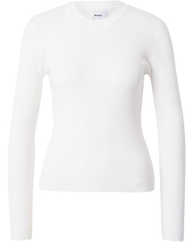 Numph Pullover 'roa' - Weiß