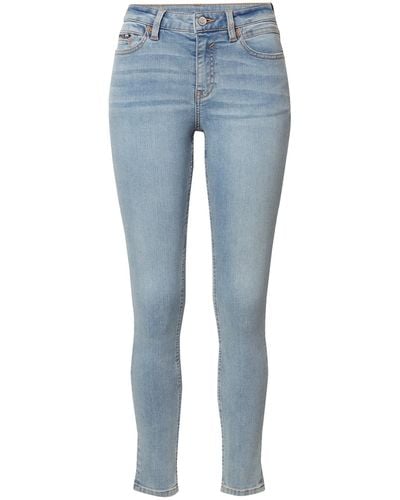 Esprit Skinny-fit-Jeans (1-tlg) Plain/ohne Details - Blau