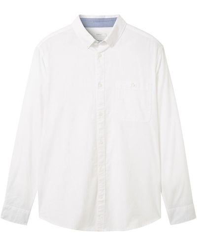 Tom Tailor Hemd - Weiß