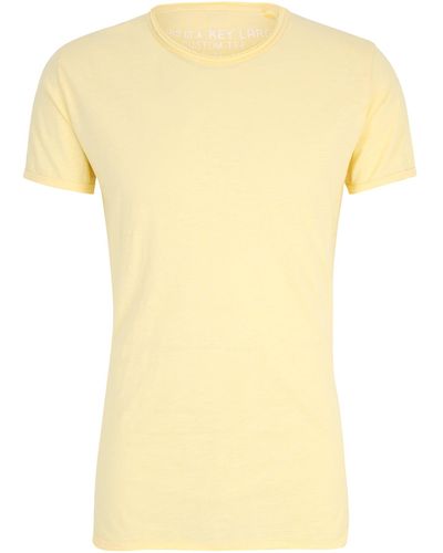 Key Largo T-shirt 't bread' - Gelb