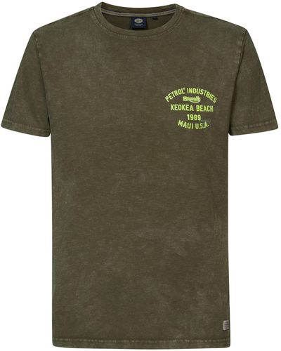 Petrol Industries T-shirt - Grün