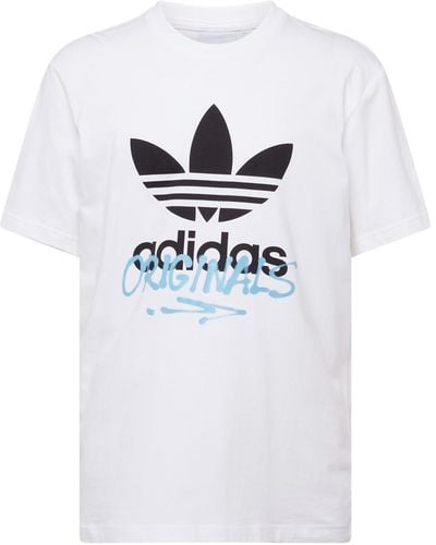 adidas Originals T-shirt 'street 1' - Weiß