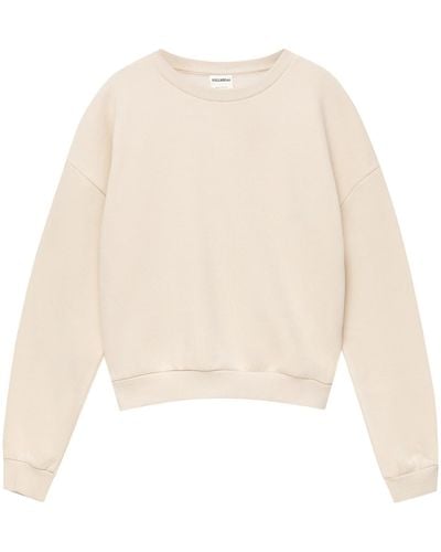 Pull&Bear Sweatshirt - Weiß
