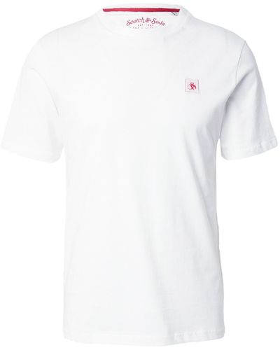 Scotch & Soda T-shirt 'essential' - Weiß