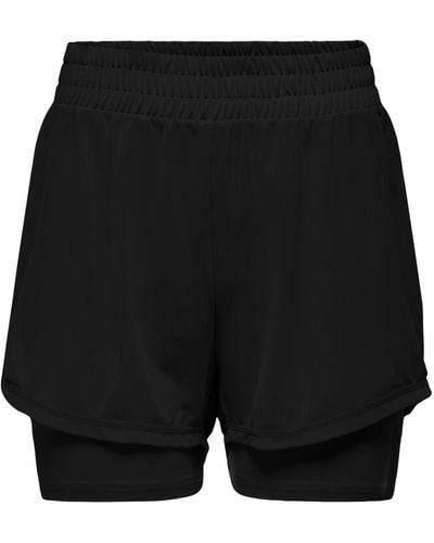 Only Play Sportshorts 'pace-2' - Schwarz