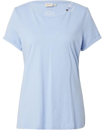 Ragwear T-shirt 'fllorah' - Blau