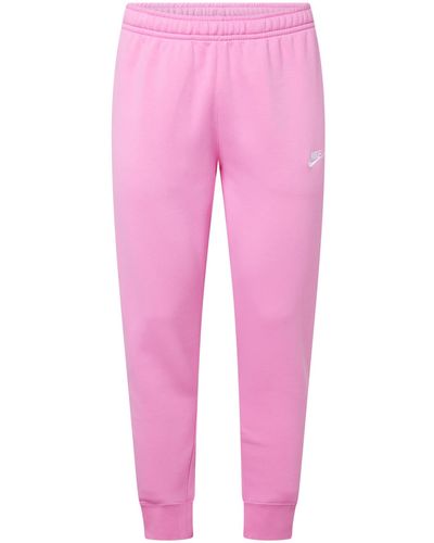 Nike Hose 'club fleece' - Pink
