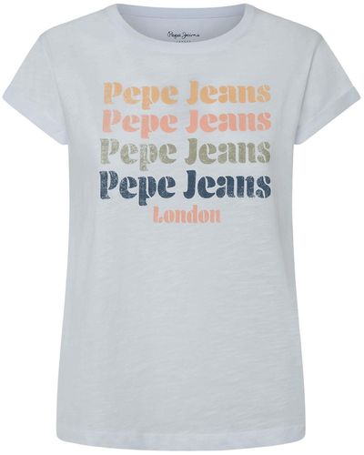 Pepe Jeans T-shirt 'eileen' - Grau
