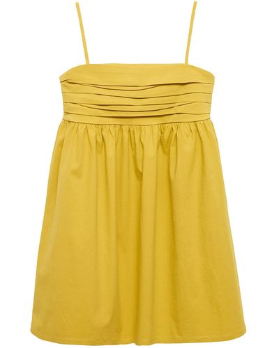 Mango Sommerkleid 'ziti' - Gelb