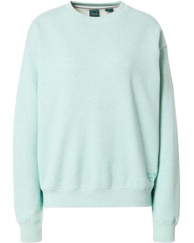 Superdry Sweatshirt 'essential' - Blau