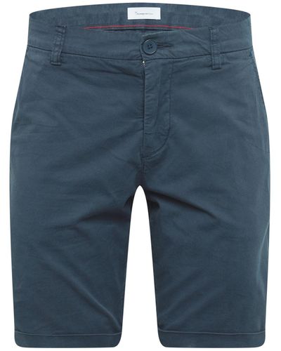 Knowledge Cotton Shorts 'chuck' (gots) - Blau