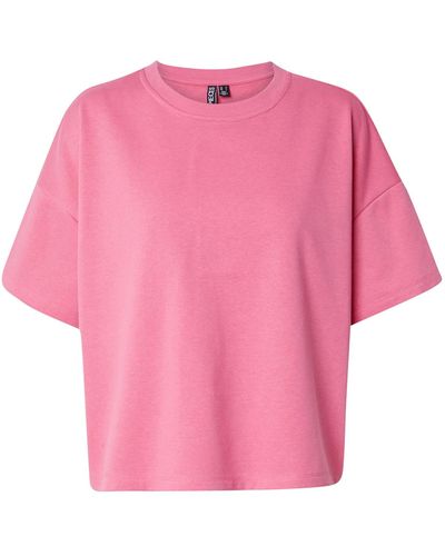 Pieces Sweatshirt 'chilli' - Pink