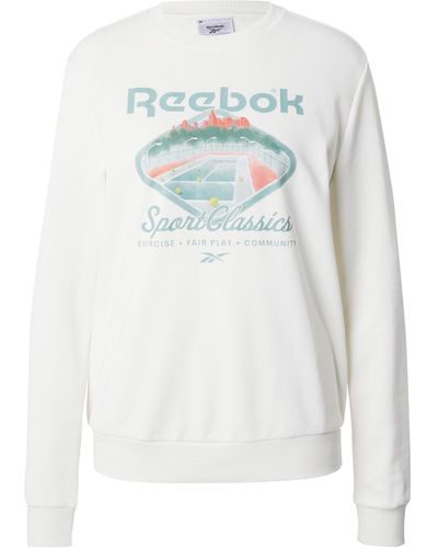 Reebok Sportsweatshirt - Weiß