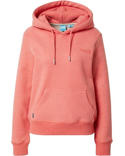 Superdry Sweatshirt 'essential' - Pink