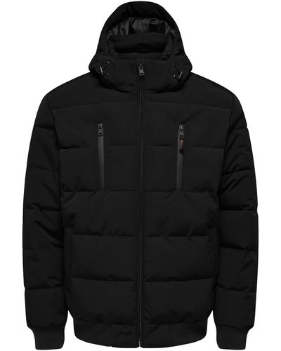 Only & Sons Jacke 'cain' - Schwarz