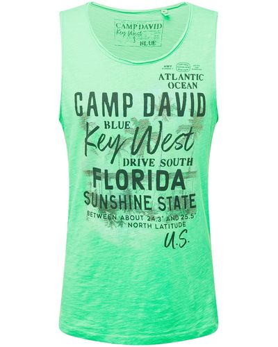 Camp David Shirt - Grün