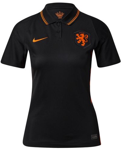 Nike Sport-shirt 'netherlands 2020 stadium away' - Schwarz