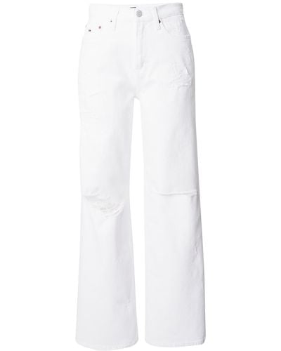 Tommy Hilfiger Jeans 'claire wide leg' - Weiß