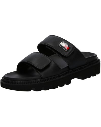 Tommy Hilfiger Pantolette - Schwarz