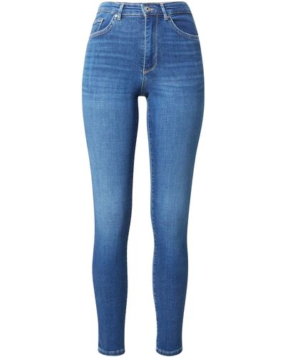 Vero Moda High-waist-Jeans Sophia (1-tlg) Plain/ohne Details - Blau